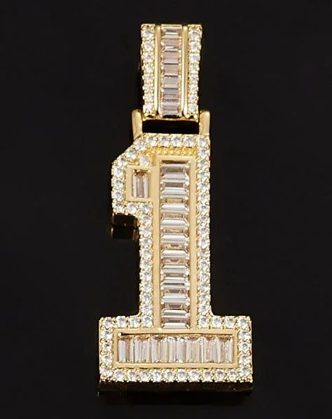 Veeie Veein Luxury Brand The New S925 Sterling Silver Necklace With Moissanite And Digital Pendant Necklace Jewelry