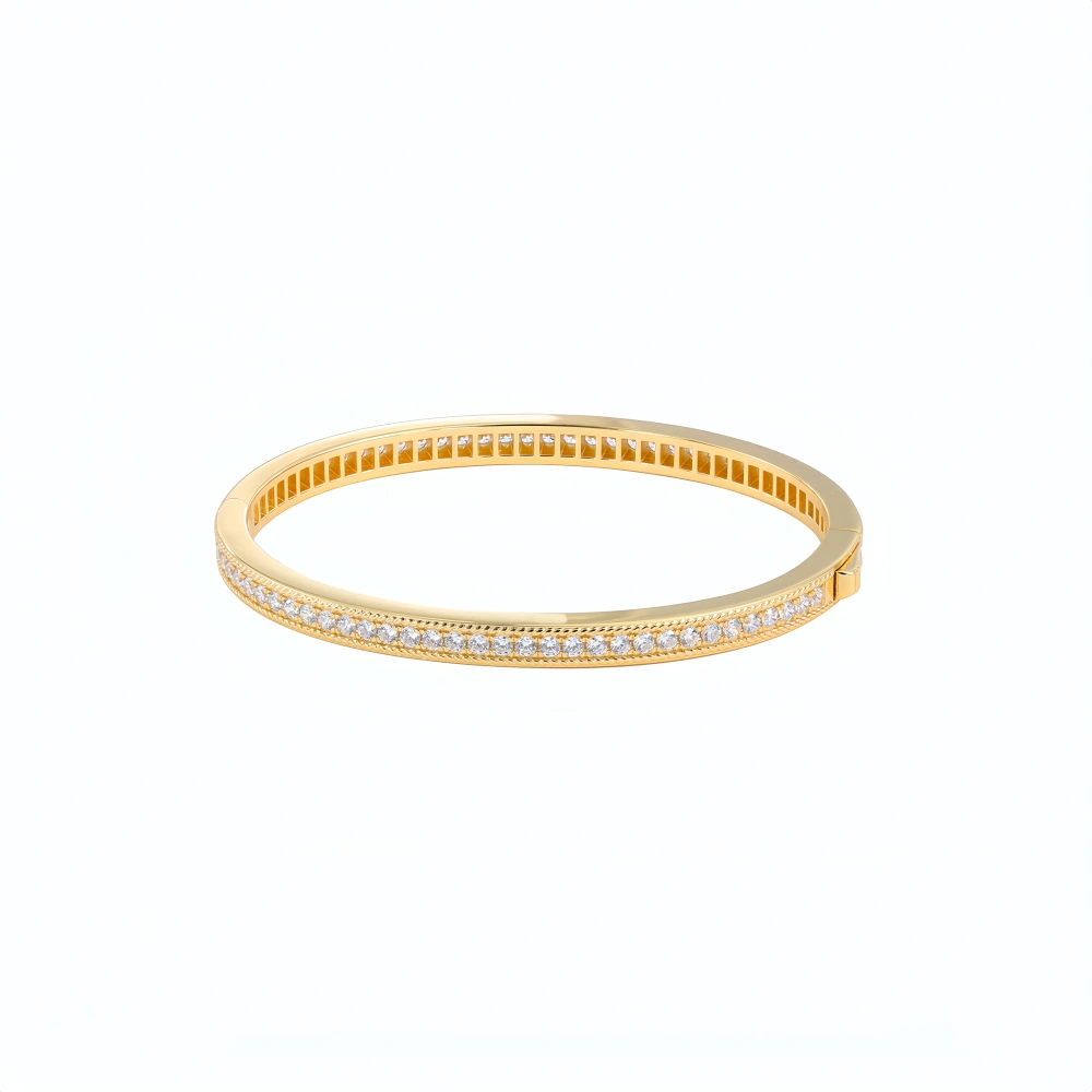 Mushan Luxury Bran High Quality Bestseller S925 Pure Silver Single-Row Diamond Starry Sky Bracelet Clasp Bracelet Jewelry
