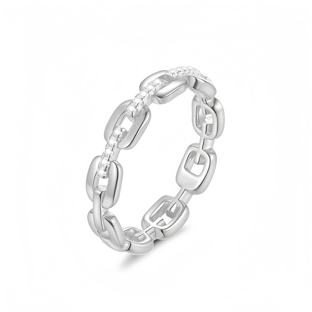 Veeie Veein Brand  Luxury Brand Designer S 925 Sterling Silver Ring Moissanite GRA Certificate Rings Hip-Hop Trend Ring Jewelry