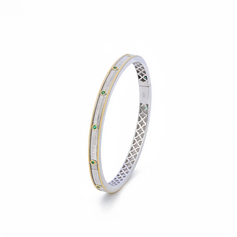 Mushan Luxury Brand High Quality 925 Sterling Silver Bracelet Original Design Pure Silver Brushed Bracelet With Women Bracelet
