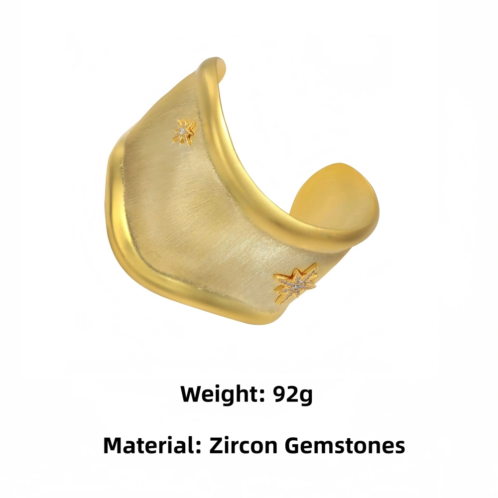Mushan Luxury Brand High Quality Craftsmanship Eight Pointed Brushed Bracelet For Women Summer New Six Pointed Star Jewelry