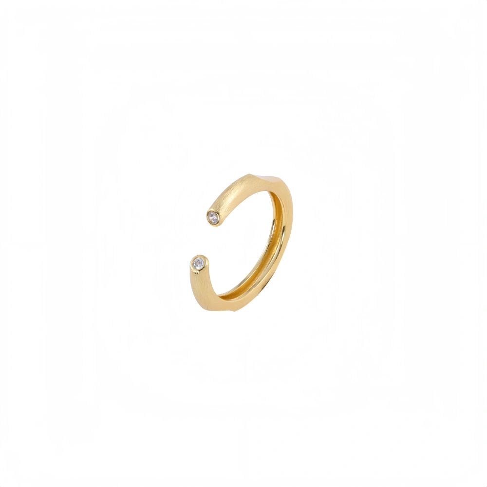 Mushan Luxury Brand 18K Gold Plated S925 925 Sterling Silver Ring Fine Jewelry Fashion Zircon Diamond Rings
