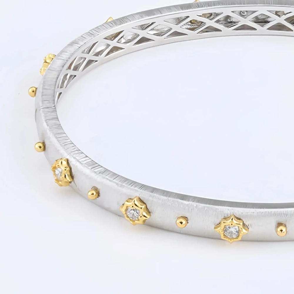 Mushan Luxury Brand Wire Drawing Craft Star Bracelet S925 925 Sterling Silver Bracelets For Women Fine Jewelry