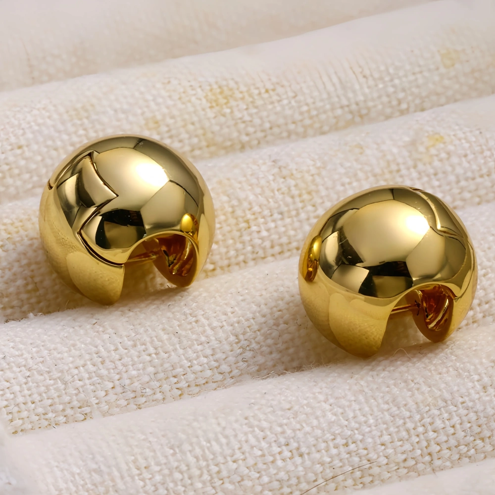 Mushan Luxury Brand Metal Earrings With Niche Design  2025 New Style  Stylish And Versatile  High End Stud Earrings For Ladies
