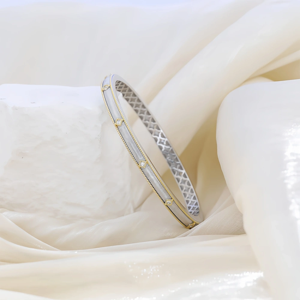 Mushan Luxury Brand High Quality 925 Sterling Silver Bracelet Original Design Pure Silver Brushed Bracelet With Women Bracelet