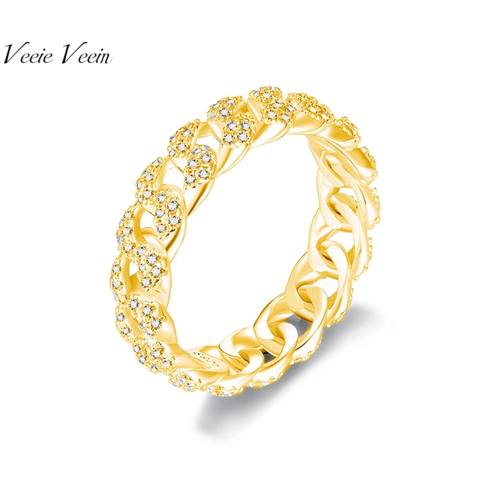 Veeie Veein Luxury Brand New Products GRA Certificate S 925 Sterling Silver Inlaid Irregular-Shaped Oval Moissanite Ring Jewelry