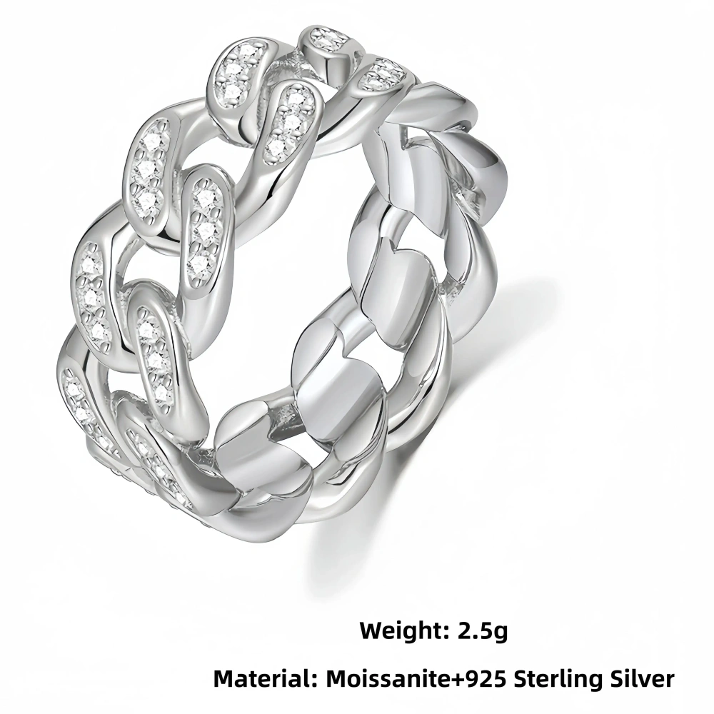 Veeie Veein Brand GRA Certificate S925 Sterling Silver Inlay Moissanite Ring Luxury Brand Designer Women Fashion Ring Jewelry