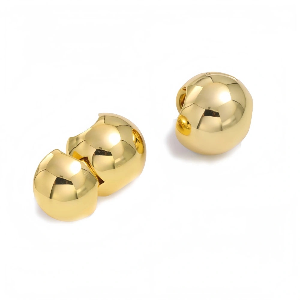 Mushan Luxury Brand Metal Earrings With Niche Design  2025 New Style  Stylish And Versatile  High End Stud Earrings For Ladies