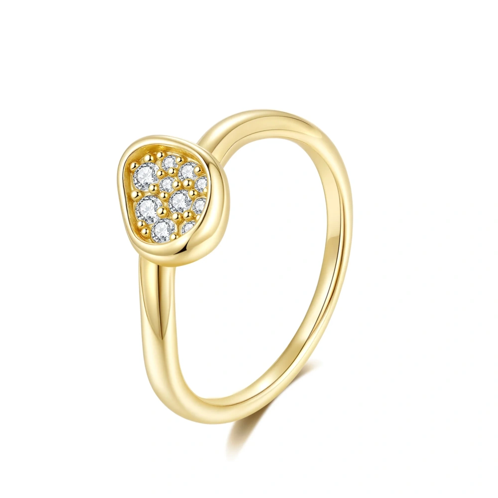 Veeie Veein Luxury Brand The Best-Selling S925 Sterling Silver Ring Is A High-End Moissanite Ring Accessory For Women