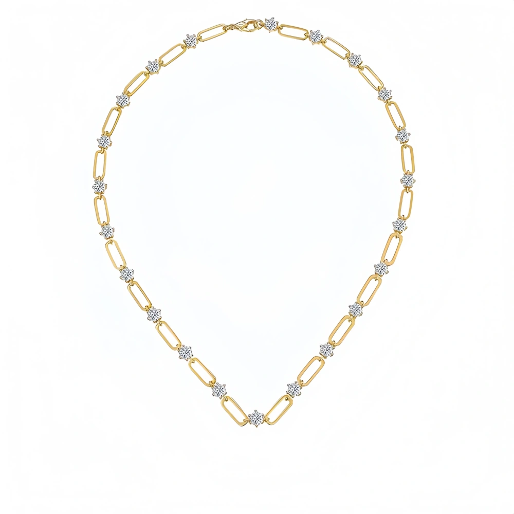 Veeie Veein Luxury Brand High Quality S925 Sterling Silver GRA Certificate Necklace Women Party Necklace Pendant Jewelry