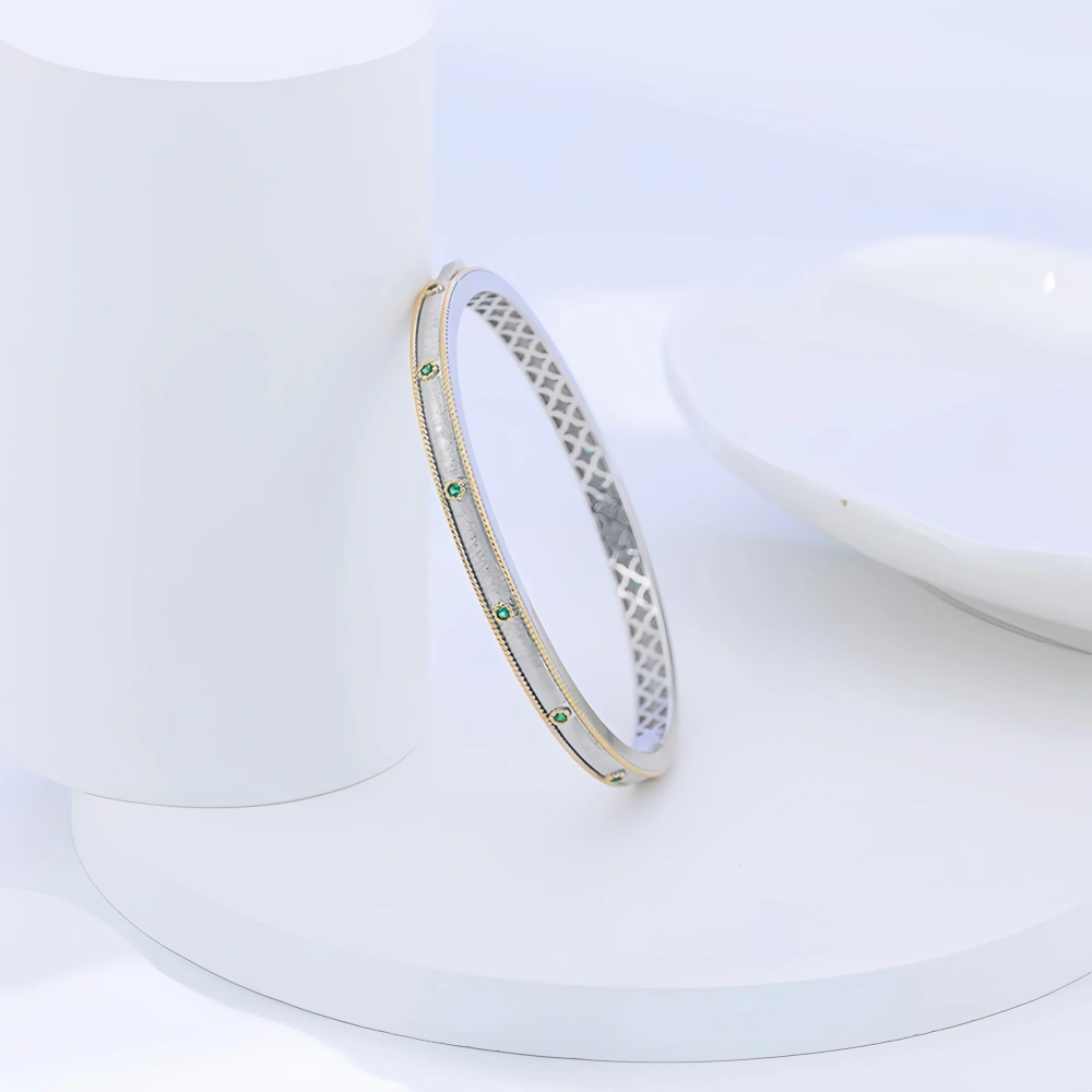 Mushan Luxury Brand High Quality 925 Sterling Silver Bracelet Original Design Pure Silver Brushed Bracelet With Women Bracelet