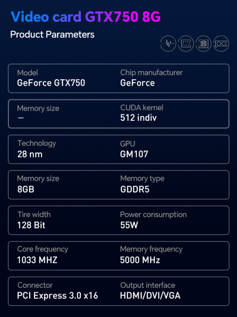 GTX 750 8G