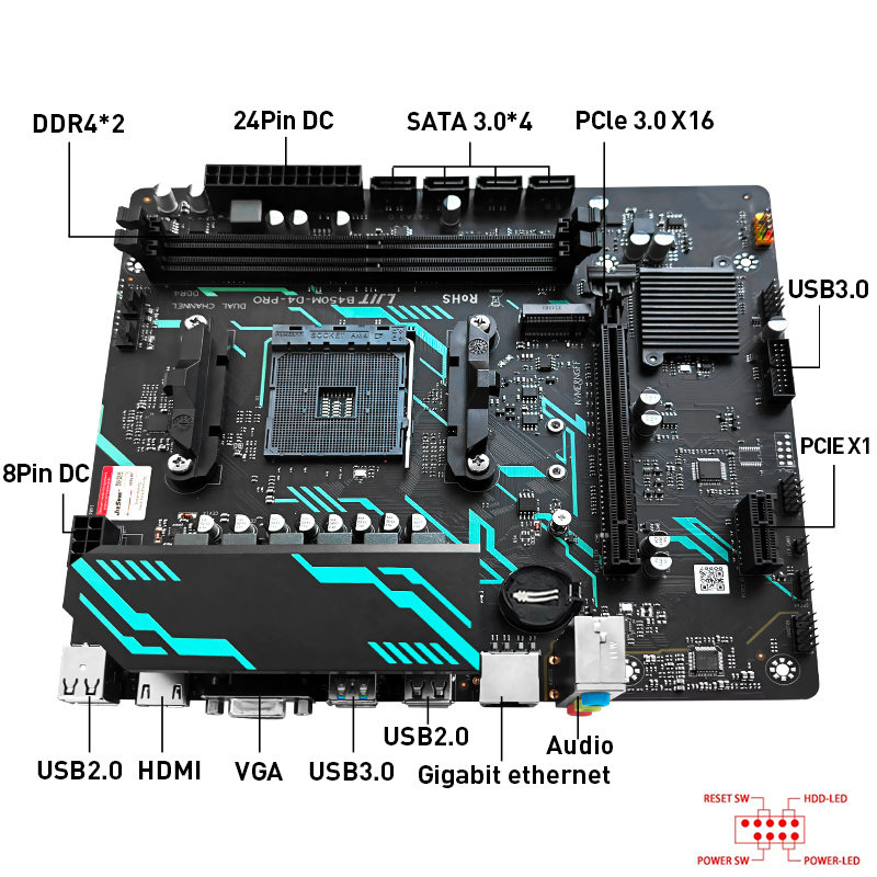 B450 motherboard