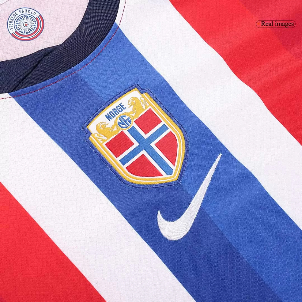 Norway Soccer Jersey Home Custom Shirt 2024