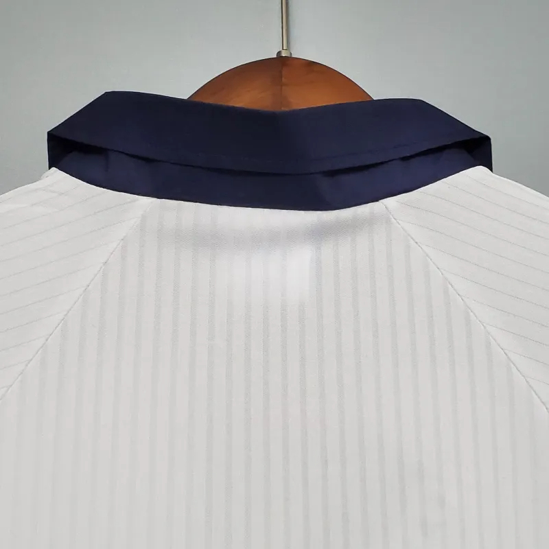 England Retro Soccer Jersey Home Custom Shirt World Cup 1998