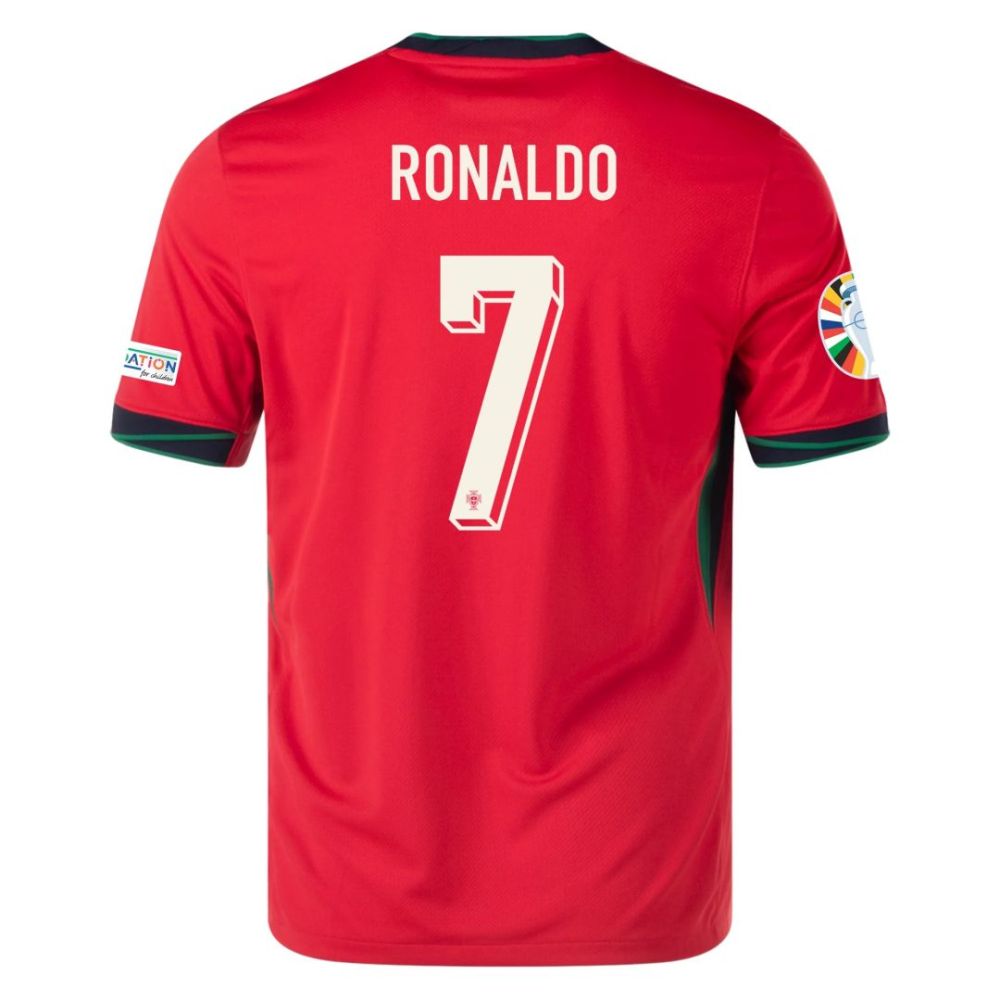 Ronaldo #7 Portugal Soccer Jersey Home Shirt EURO 2024