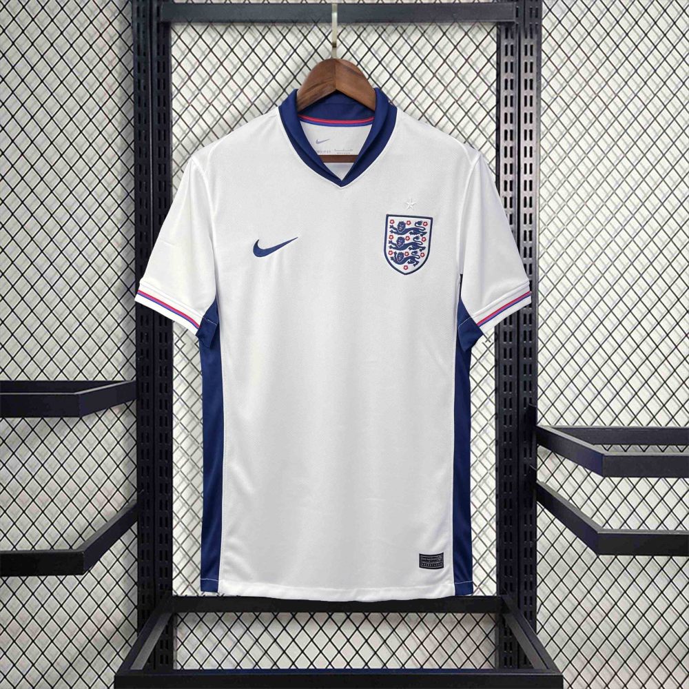 England Soccer Jersey Home Custom Shirt EURO 2024