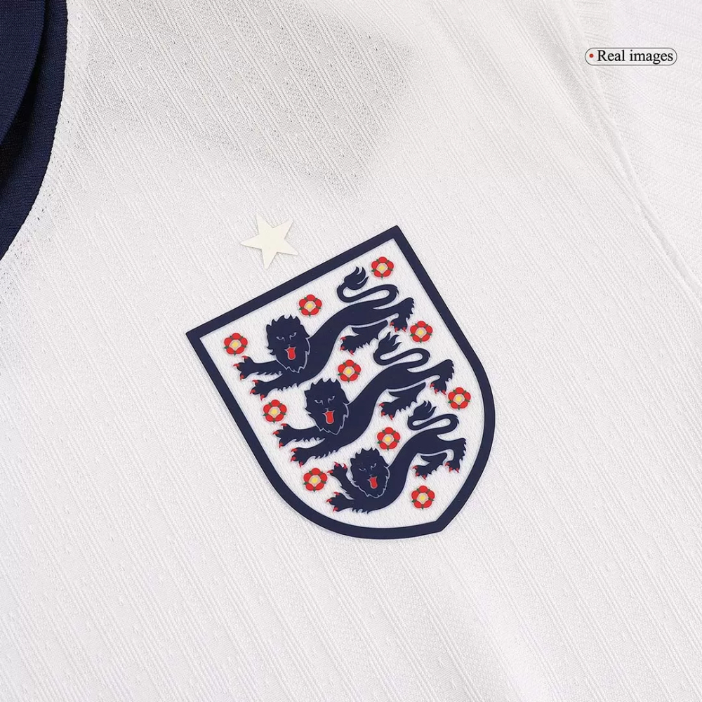 England Authentic Soccer Jersey Home Shirt EURO 2024