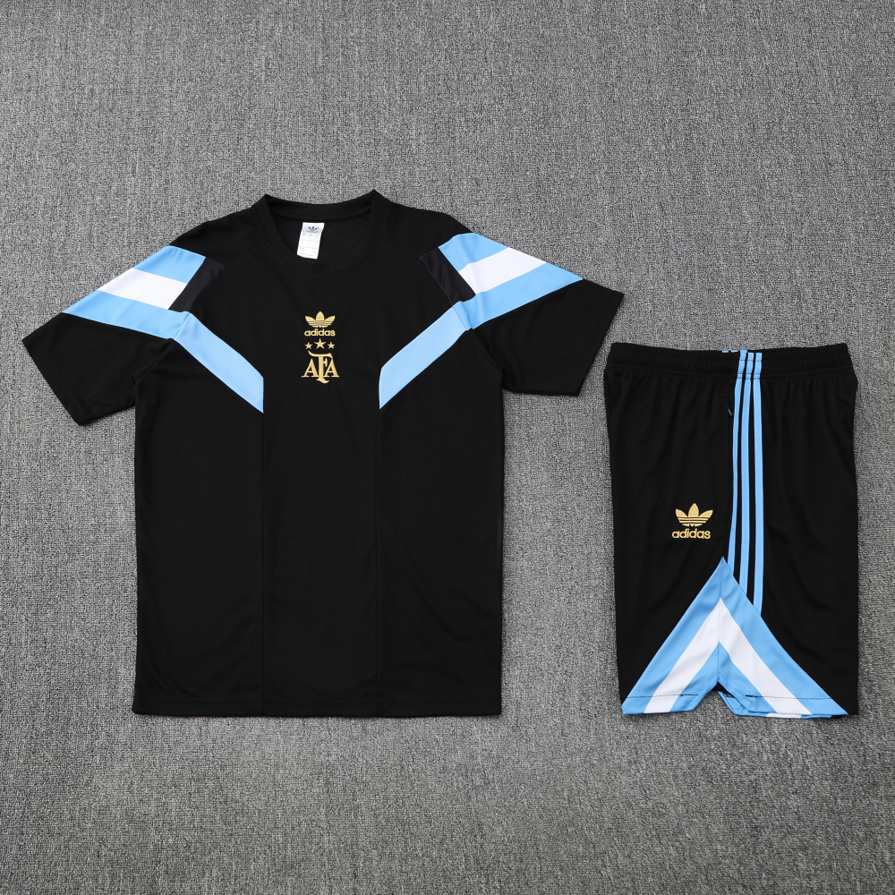 Argentina Training Jersey Kit Black 2025