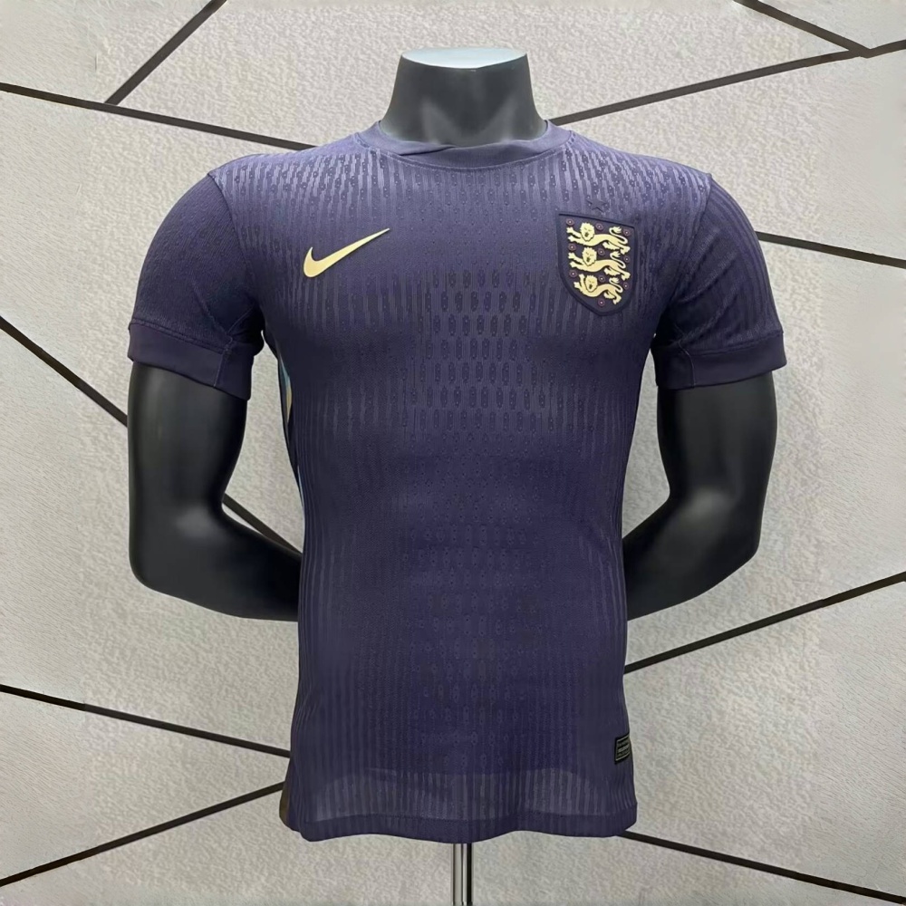 England Authentic Soccer Jersey Away Shirt EURO 2024