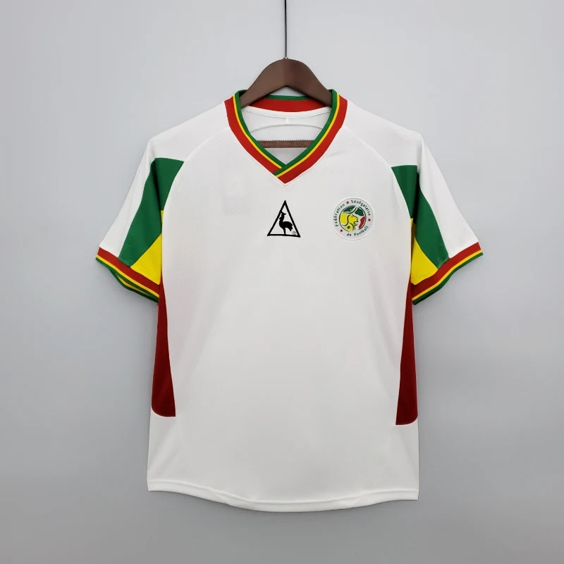 Senegal Retro Soccer Jersey Home Custom Shirt World Cup 2002