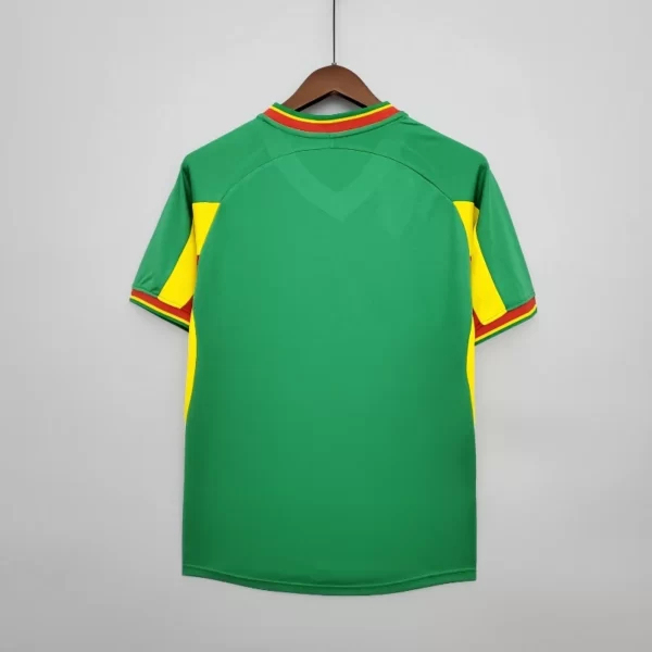 Senegal Retro Soccer Jersey Away Custom Shirt World Cup 2002