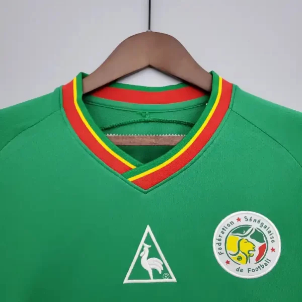 Senegal Retro Soccer Jersey Away Custom Shirt World Cup 2002