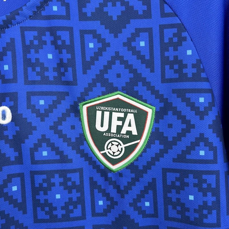 Uzbekistan Soccer Jersey Home Custom Shirt 2025