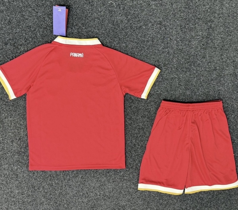 Panama Soccer Jersey Home Kids Kit Jersey+Shorts World Cup 2026