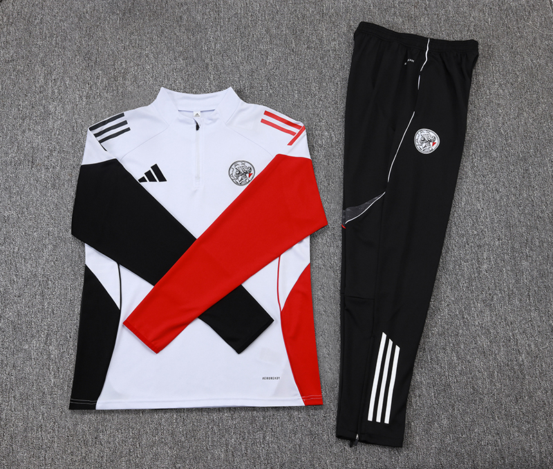 Ajax Training Kit (Sweatshirt+Pants) White 2025/26