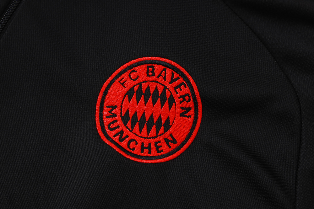 Bayern Munich Training Kit (Sweatshirt+Pants) Black 2025/26