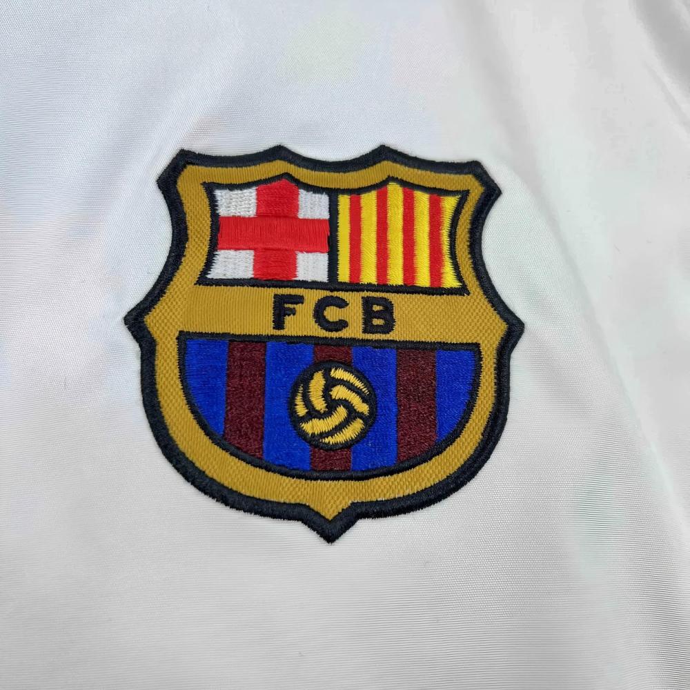 Barcelona Windbreaker Jacket White 2025/26