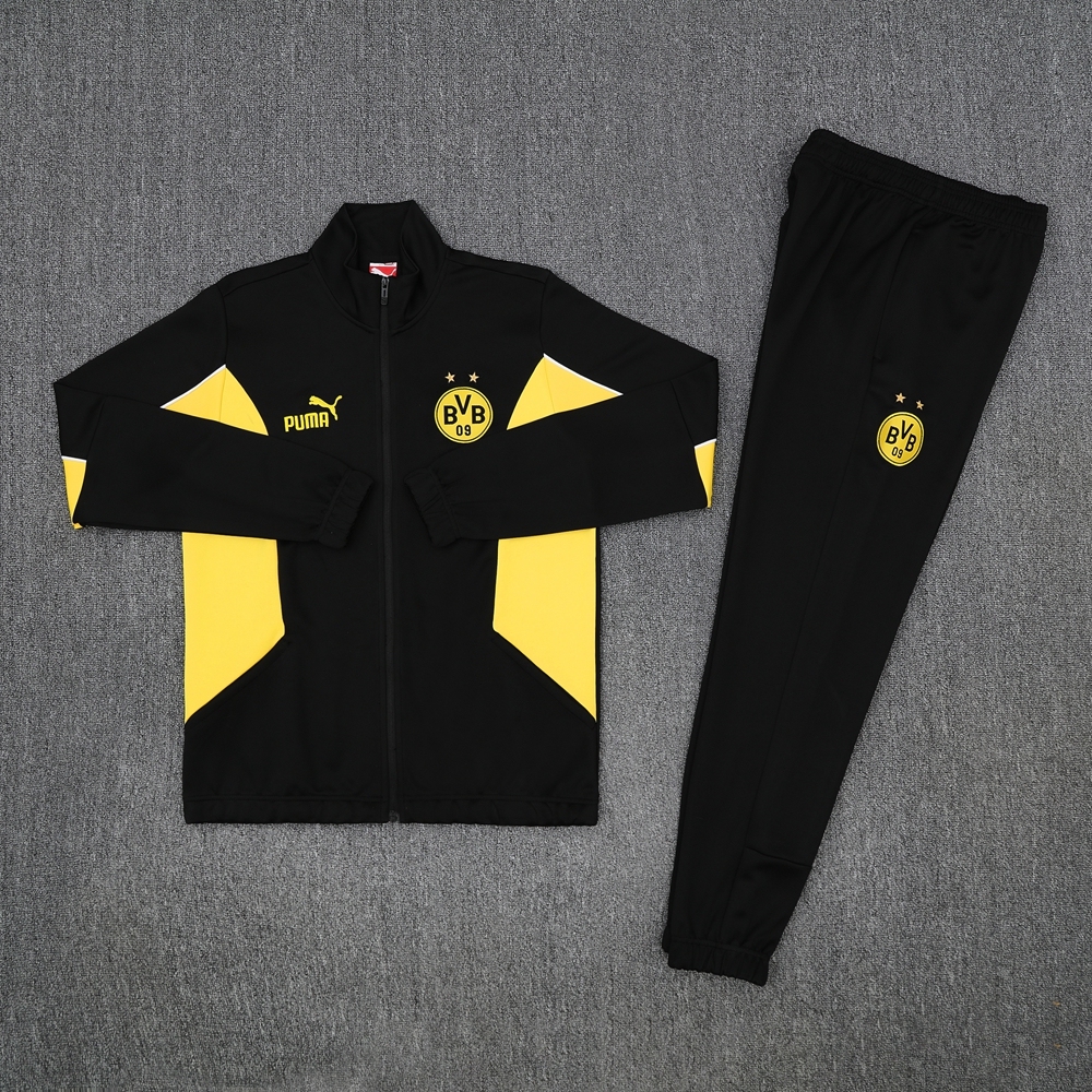 Borussia Dortmund Training Kit (Jacket+Pants) Black 2025/26