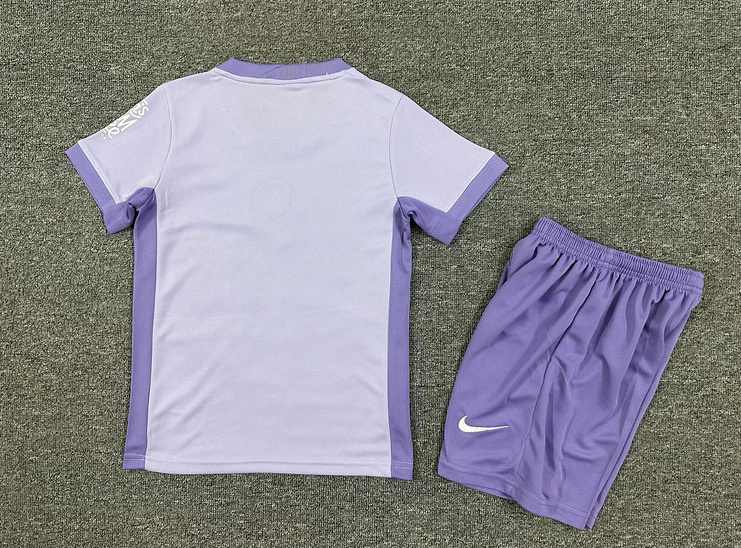 Brighton & Hove Albion Football Jersey Away Kids Kit Jersey+Shorts 2025/26