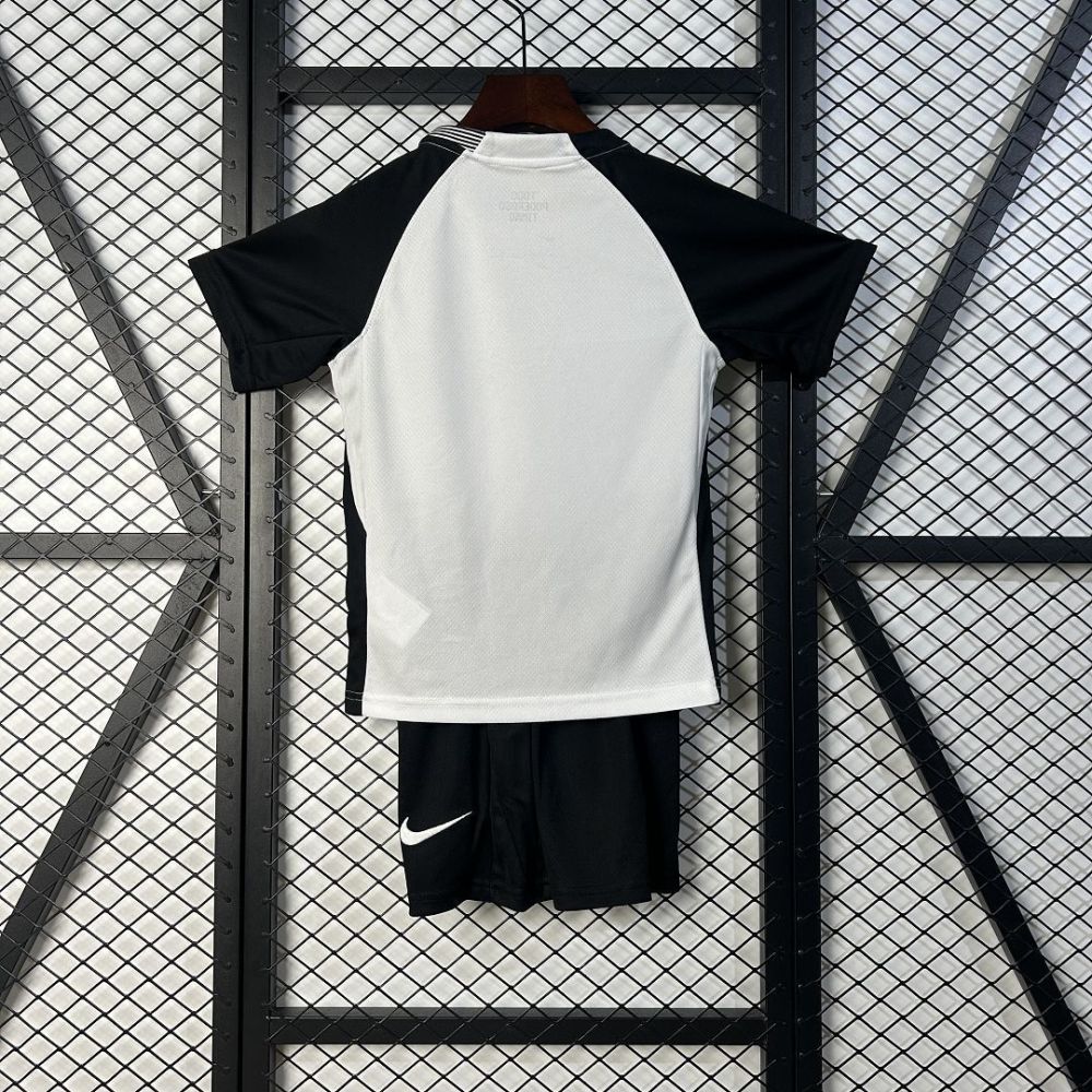Corinthians Soccer Jersey Home Kids Kit Jersey+Shorts 2025