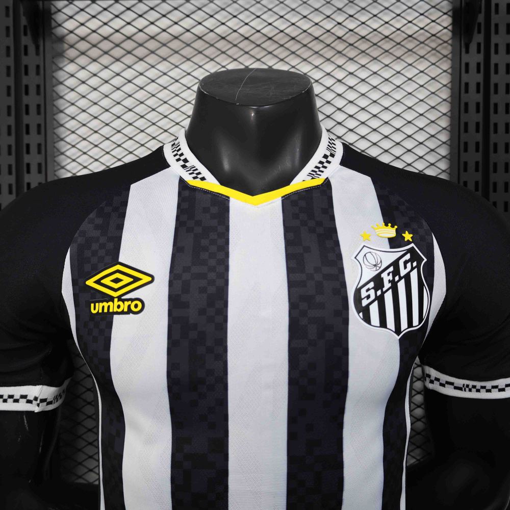 Santos FC Authentic Soccer Jersey Away Shirt 2025