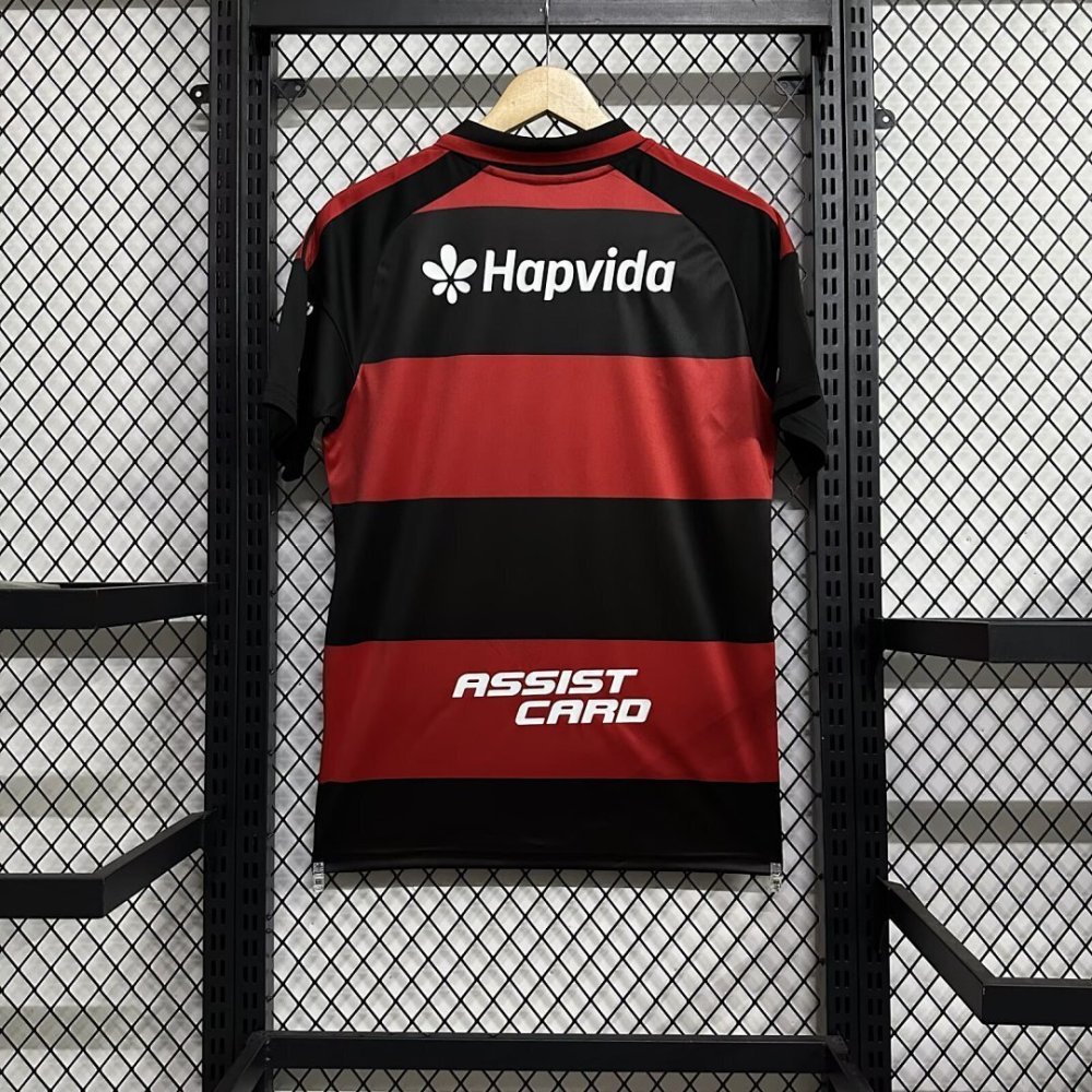 Flamengo Soccer Jersey Home Custom Shirt 2026 - All Sponsors