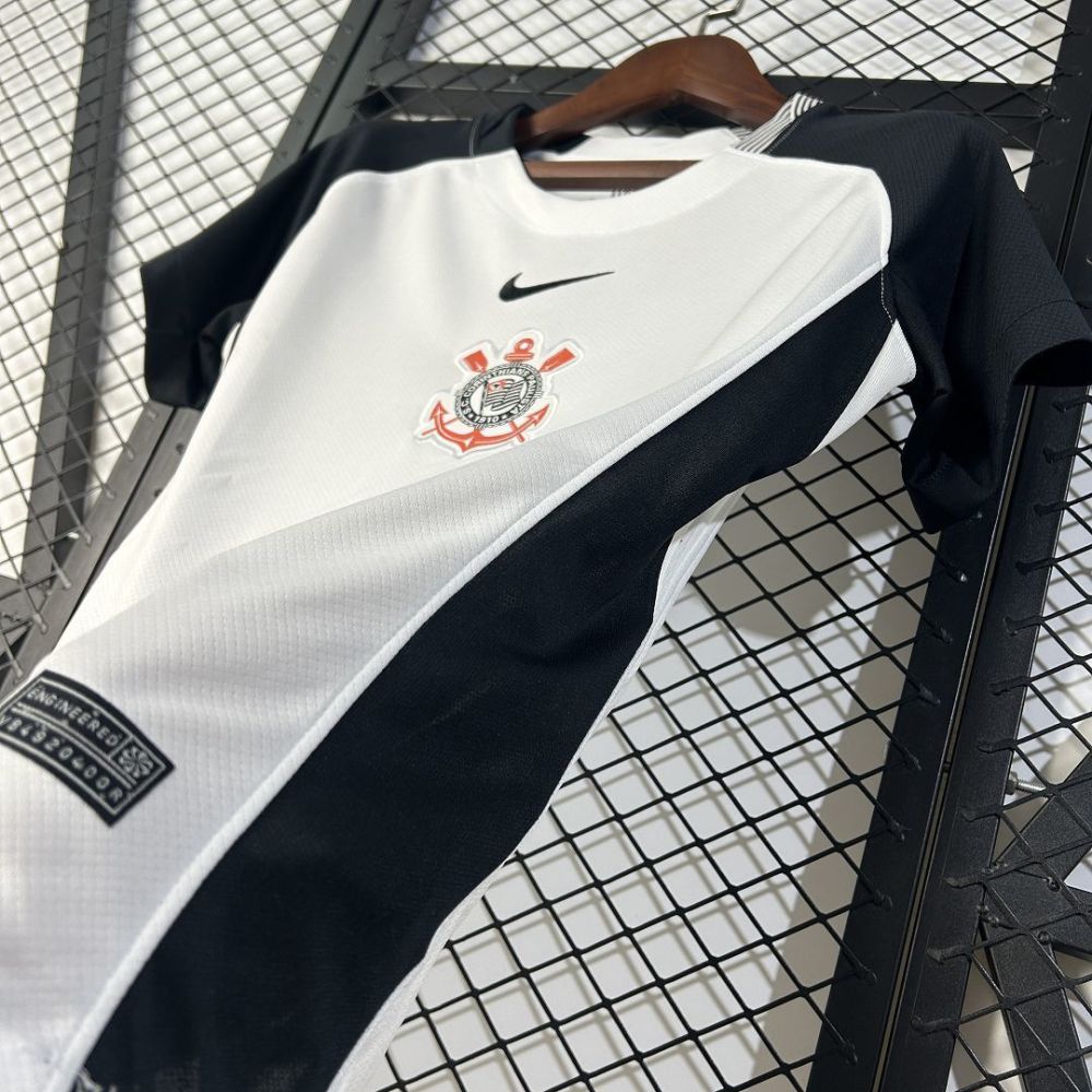 Corinthians Soccer Jersey Home Women's Custom Shirt 2025