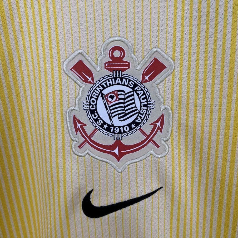 Corinthians Soccer Jersey Goalkeeper Custom Shirt 2025