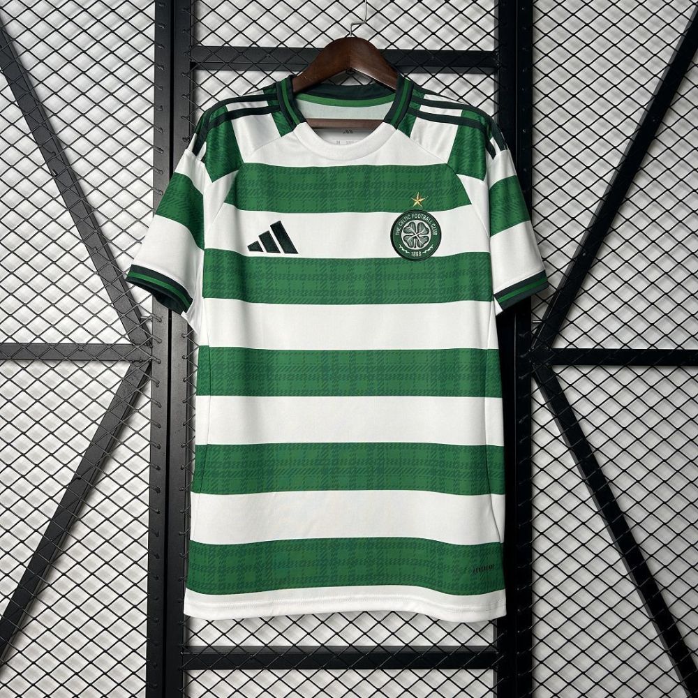 Celtic Soccer Jersey Home Custom Shirt 2025/26