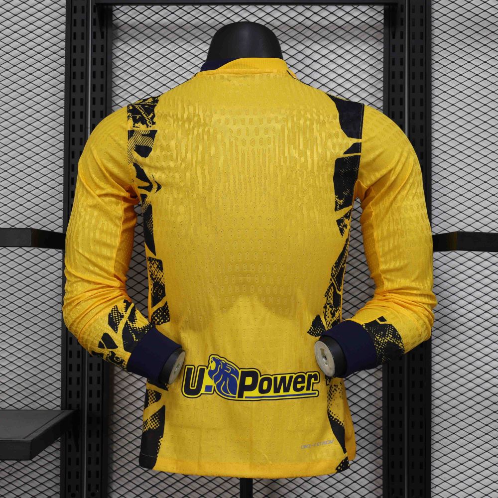 Authentic Soccer Jersey Inter Milan Third Away Long Sleeve Shirt 2024/25