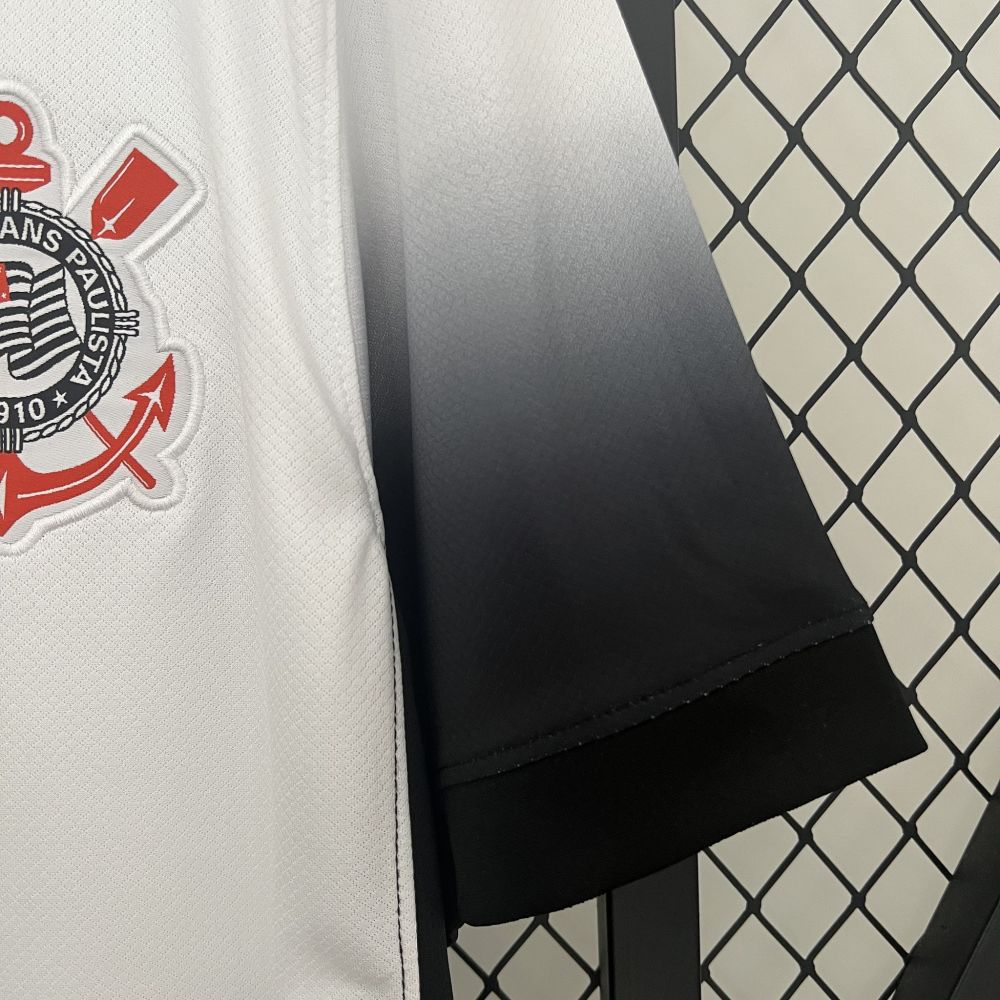 Corinthians Soccer Jersey Home Custom Shirt 2024
