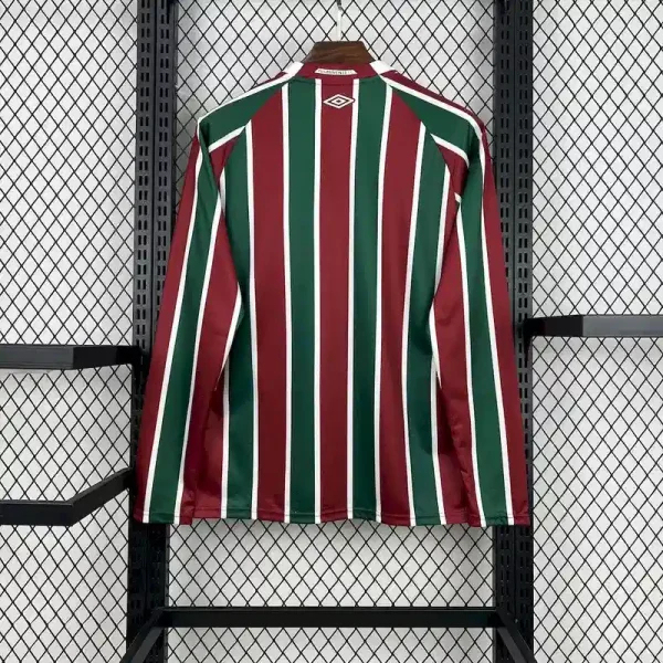 Fluminense FC Soccer Jersey Home Long Sleeve Custom Shirt 2025-26