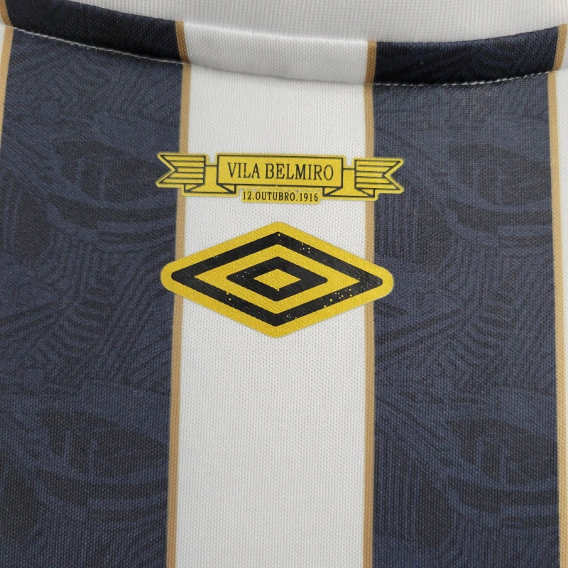 Santos FC Soccer Jersey Away Custom Shirt 2024