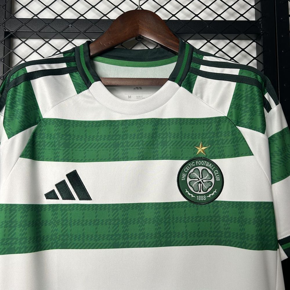 Celtic Soccer Jersey Home Custom Shirt 2025/26