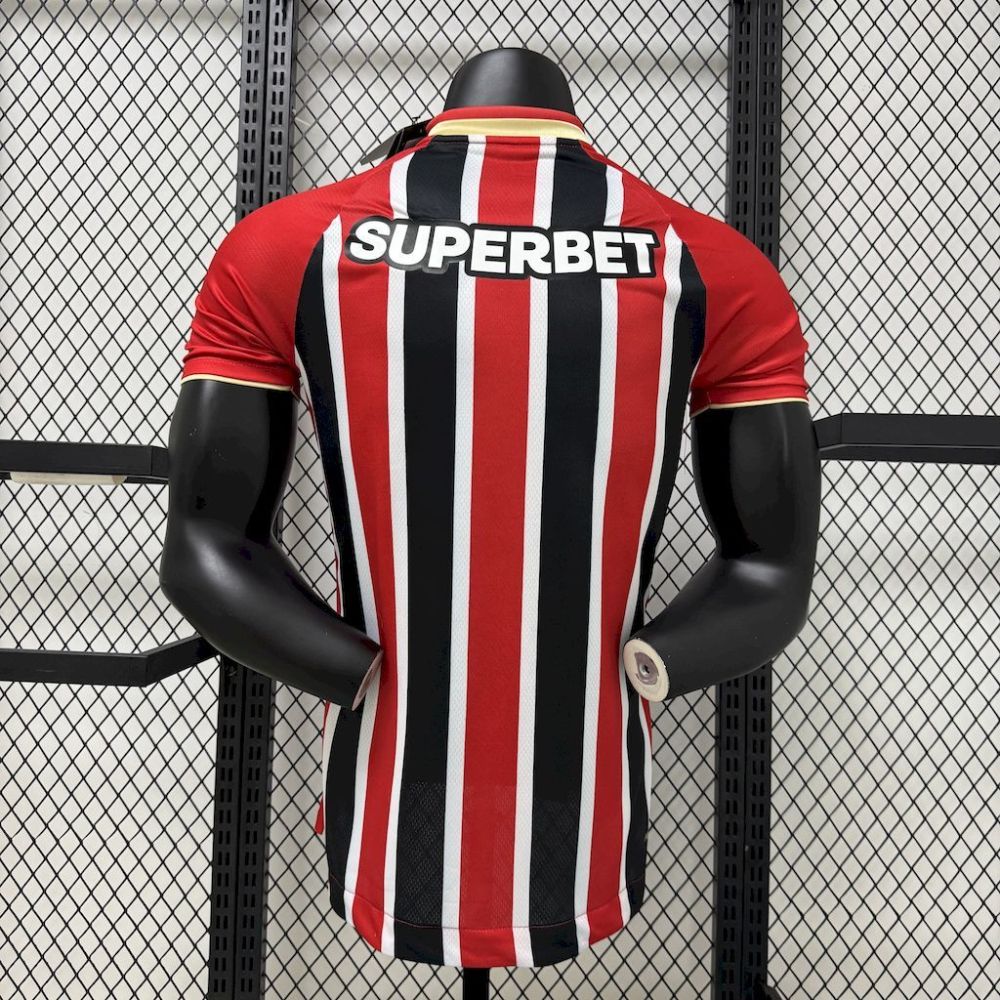 Sao Paulo FC Authentic Soccer Jersey Away Shirt 2025