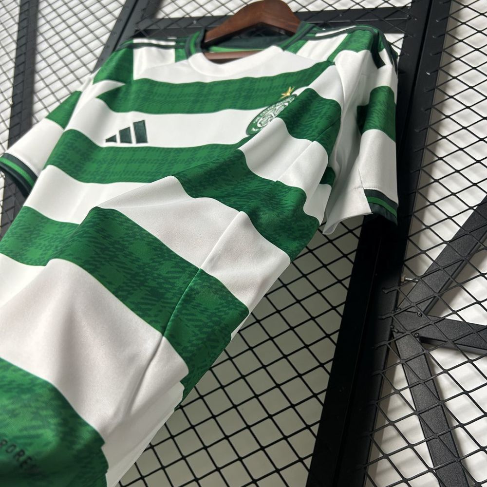 Celtic Soccer Jersey Home Custom Shirt 2025/26