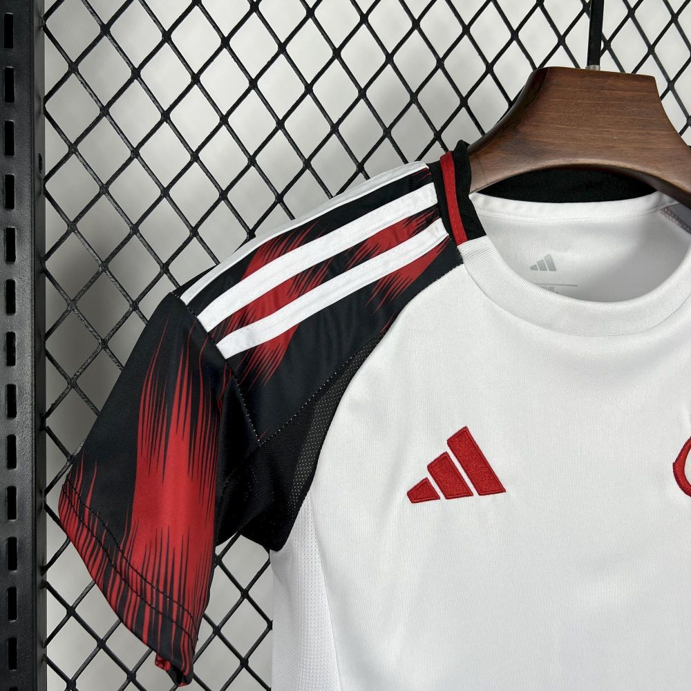 Flamengo Soccer Jersey Away Kids Kit Jersey+Shorts 2025