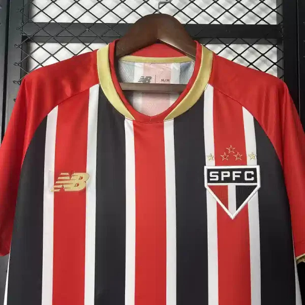 Sao Paulo FC Soccer Jersey Away Custom Shirt 2025 - Without Sponsor