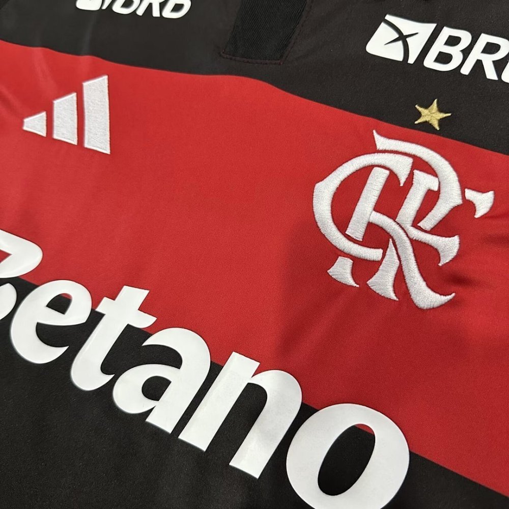 Flamengo Soccer Jersey Home Custom Shirt 2026 - All Sponsors